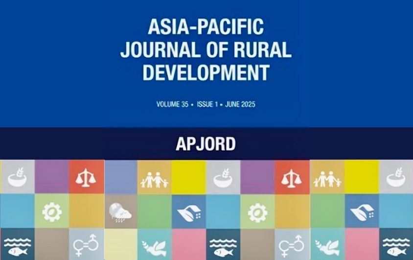CIRDAP is pleased to announce the release of the Asia-Pacific Journal of Rural Development (APJORD), Volume 35, Issue 1, June 2025