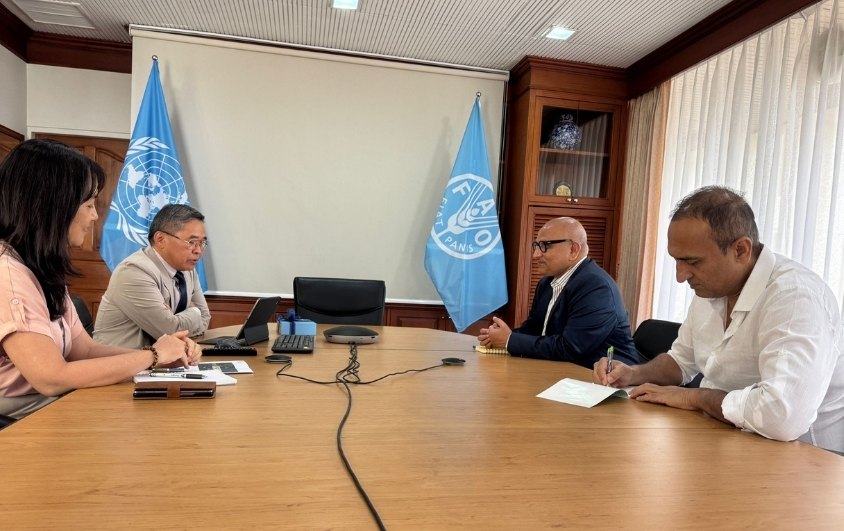 DG, CIRDAP meeting with the Regional head, FAO, Asia and Pacific in Bangkok