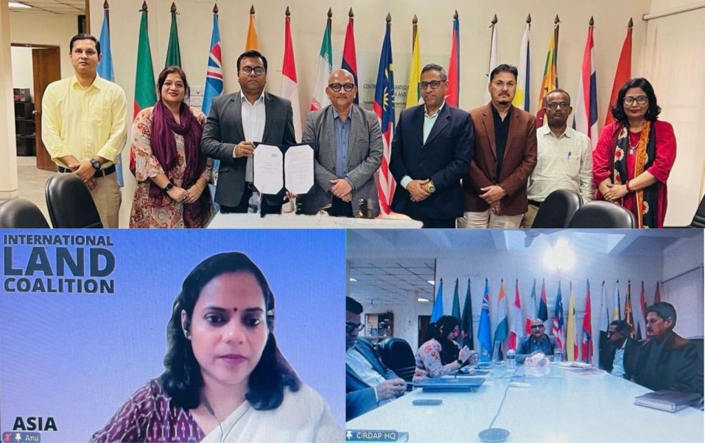 CIRDAP Renews Partnership with International Land Coalition Asia (ILC Asia) to Advance Equitable Land Rights in Asia-Pacific