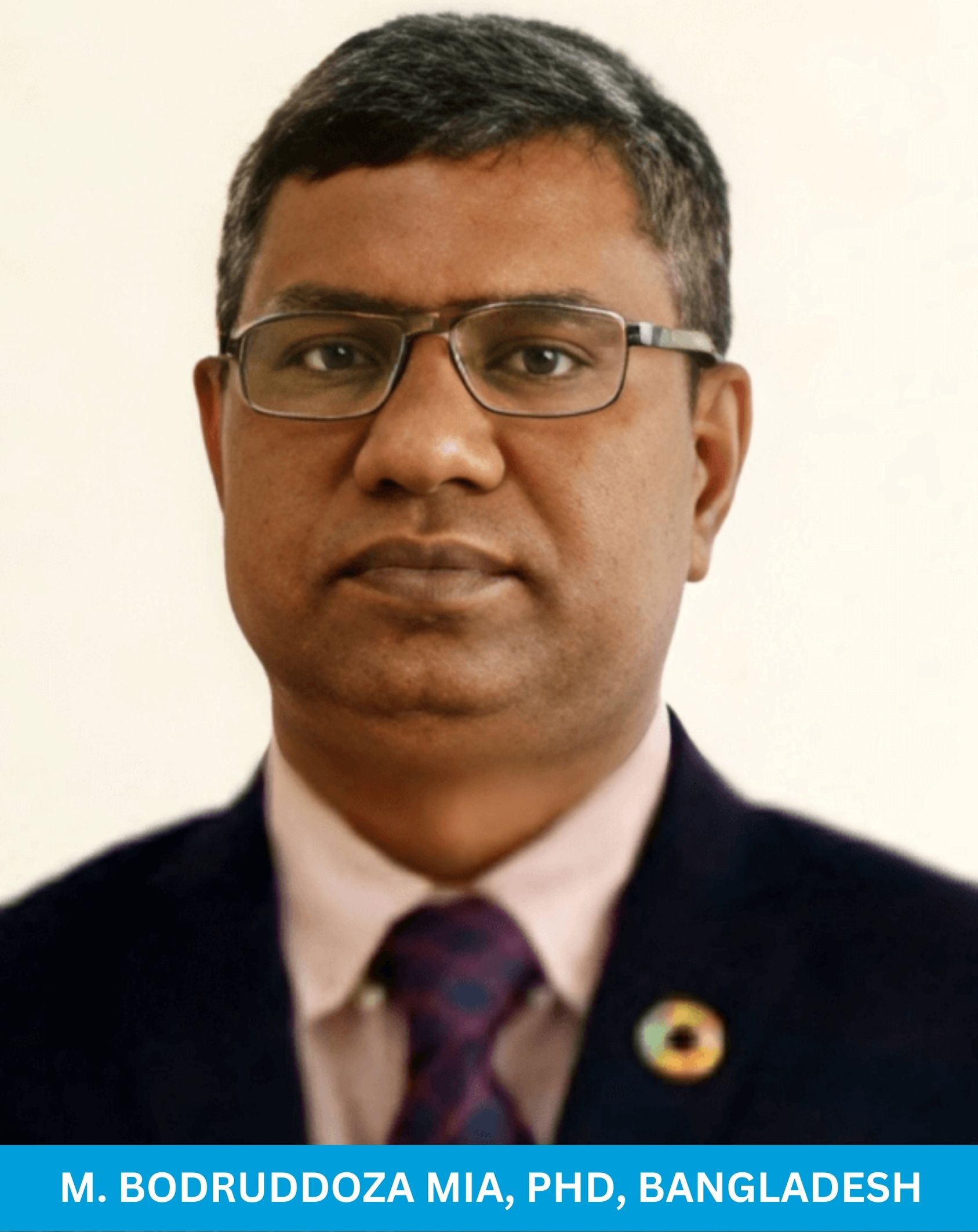 M. Bodruddoza Mia, PhD, Bangladesh