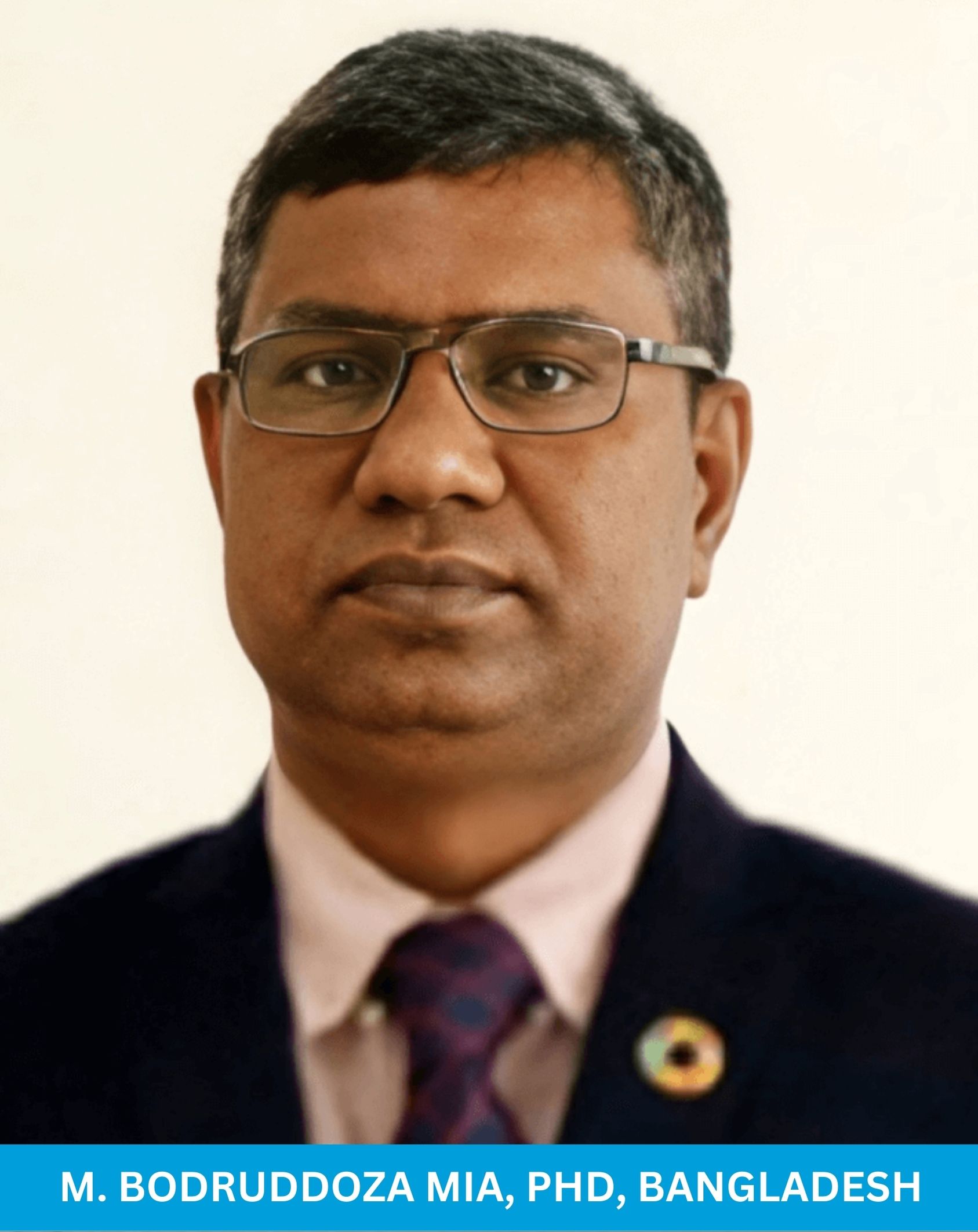 M. Bodruddoza Mia, PhD, Bangladesh