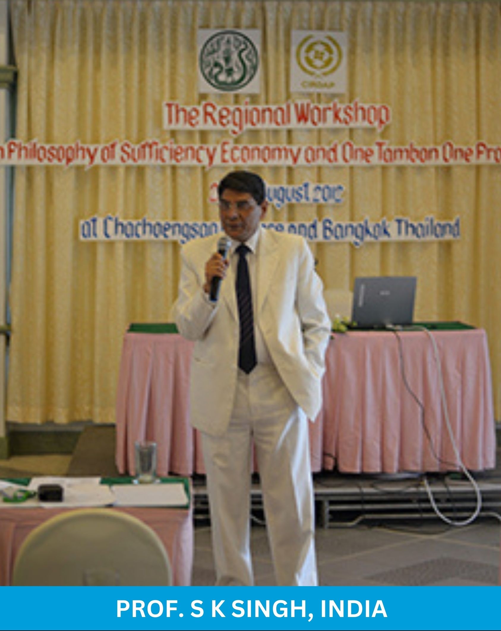 Prof. S K Singh, India