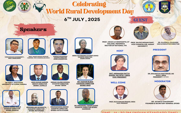 The Global Forum on Sustainable Rural Development (GFSRD), in partnership with key institutions from Indonesia, Nigeria, and India, commemorated World Rural Development Day 2025